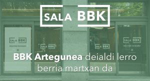 BBK ARTEGUNEA, deialdi lerro berria
